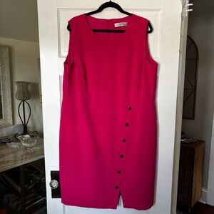 Kasper Pink Sheath Dress
